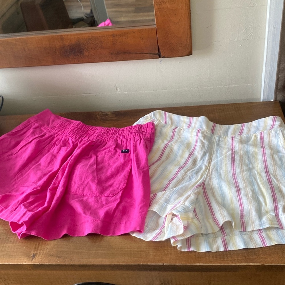 LINEN SHORTS BUNDLE! NWOT gap linen shorts